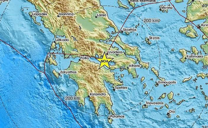Σεισμός 3,9 Ρίχτερ στον Κορινθιακό Κόλπο – Αναστάτωση τα ξημερώματα