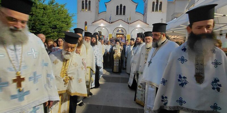 Με εκκλησιαστική λαμπρότητα εορτάσθηκε η Μεταμόρφωση του Σωτήρος στην Ιερά Μητρόπολη Κορίνθου