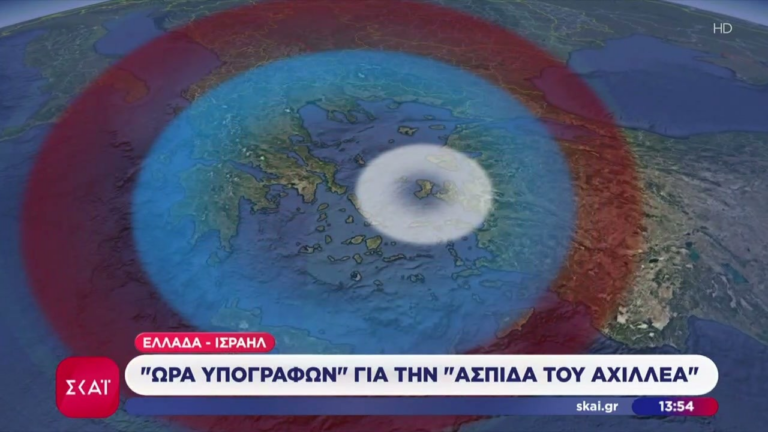 «Ασπίδα του Αχιλλέα»: Τη Δευτέρα στο Τελ Αβίβ οι υπογραφές Ελλάδας–Ισραήλ για το νέο σύστημα αεράμυνας