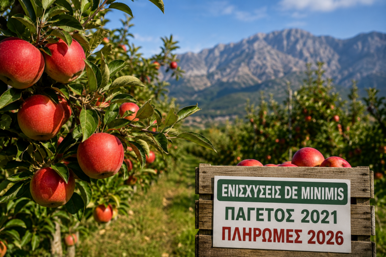 Κορινθία: Πέντε χρόνια μετά τον παγετό του 2021 πληρώνονται ενισχύσεις για μήλα και αχλάδια