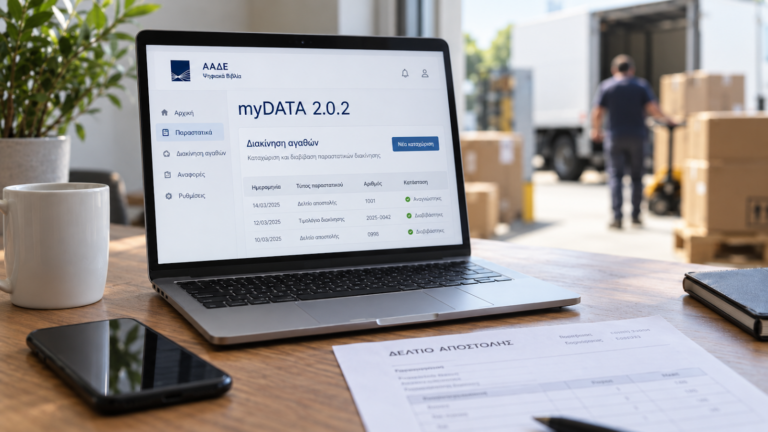 myDATA 2.0.2 σε λειτουργία από σήμερα – Τι αλλάζει για επιχειρήσεις και διακίνηση αγαθών