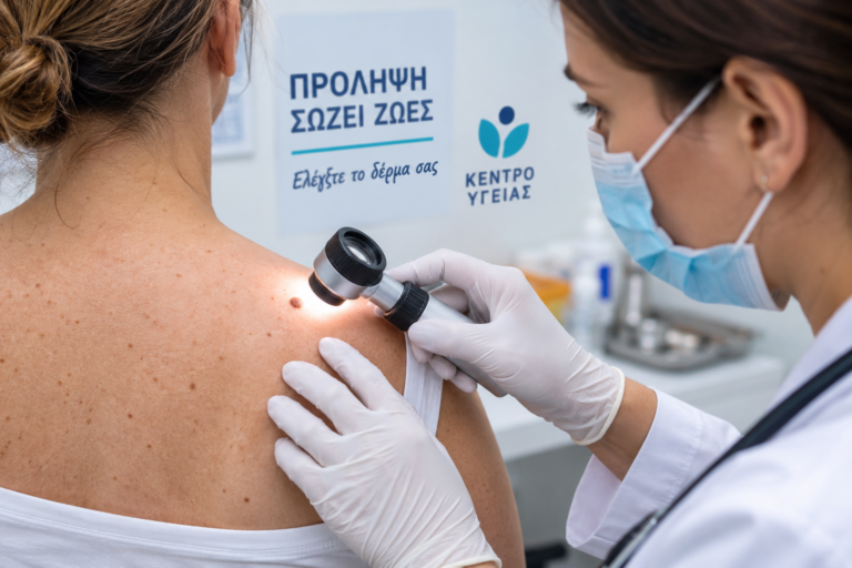 Δωρεάν έλεγχος για τον καρκίνο του δέρματος μέσω των Κέντρων Υγείας – Πρόγραμμα 3,7 εκατ. ευρώ από το ΕΣΠΑ