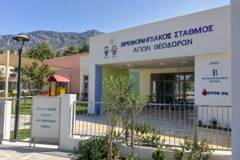 Άγιοι Θεόδωροι: Ανοίγει ο νέος βρεφονηπιακός σταθμός – Δυναμικότητα για 70 παιδιά